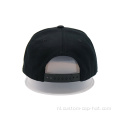 6 panelen snapback cap borduurwerk